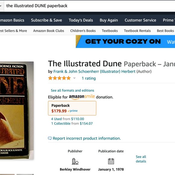 RARE BOOK: The Illustrated Dune by Frank Herbert, 1978 paperback ed, (F-G cond.) - Picture 14 of 16